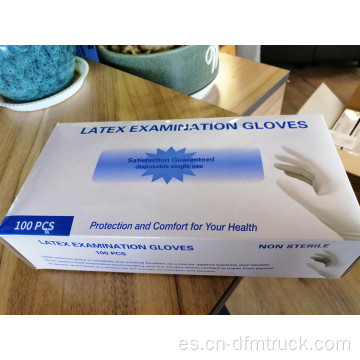 Guantes de látex para examen Guantes de goma